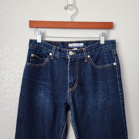 BLUE ASPHALT x VINTAGE Y2K dark wash jeans size 5 - Picture 4 of 14